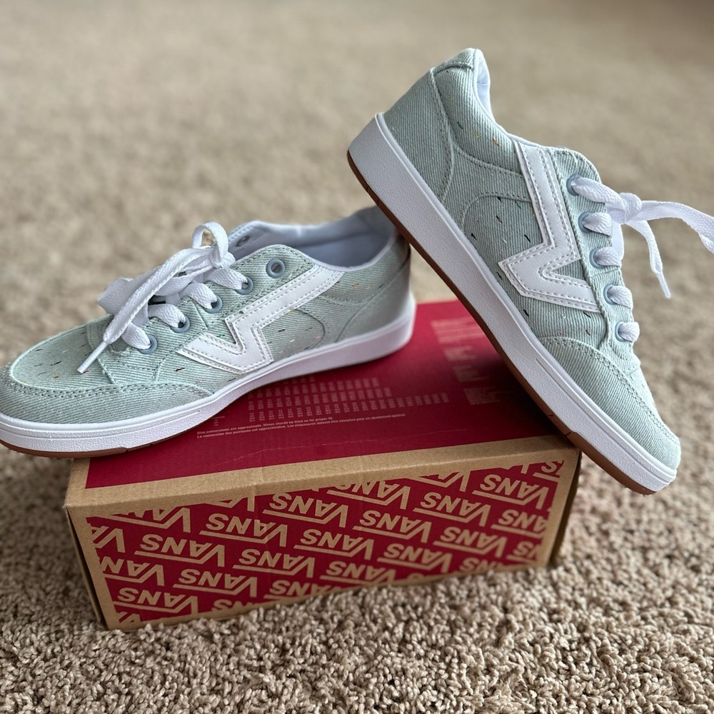 Vans Canvas Shoes with White Details